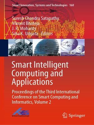 cover image of Smart Intelligent Computing and Applications